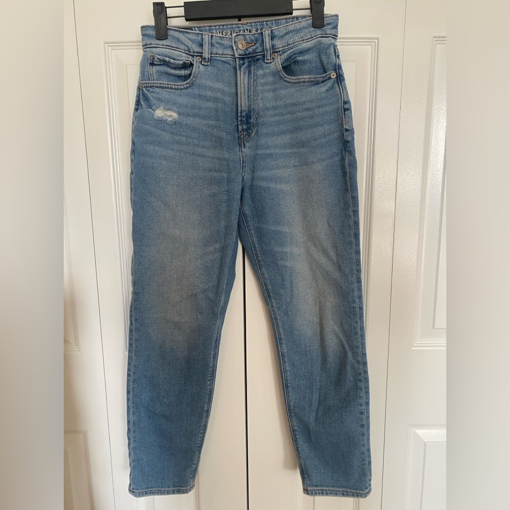 Light Blue Mom Jeans by American Eagle